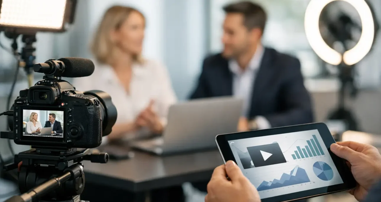 Producție video pentru vânzări și vizibilitate